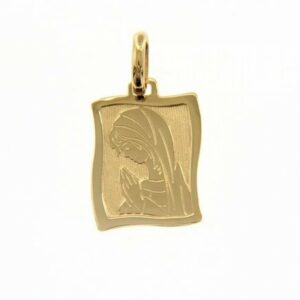 MADONNA IN YELLOW GOLD 750 WEIGHT 1 70 G