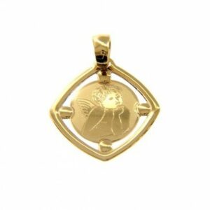 Yellow gold angel weight 1.20 g.