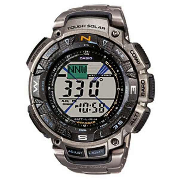 Orologio Casio Pro-Trek Solare Altimetro Titanio PRG-240T-7ER