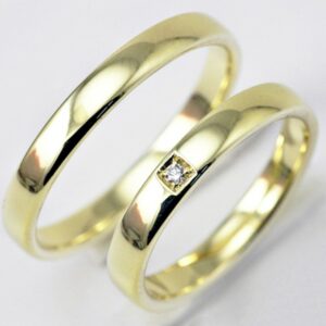 Coppia di fedi nuziali Polello 2689