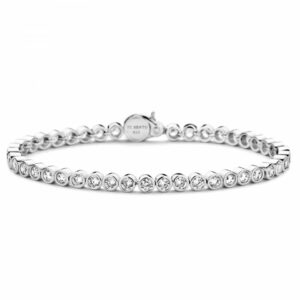 TENNIS BRACELET I FEEL MILAN IN SILVER AND ZIRCONIA