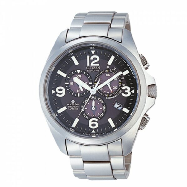 Cronografo Citizen Field Radiocontrollato Titanio Eco-Drive Uomo AS4030-59E