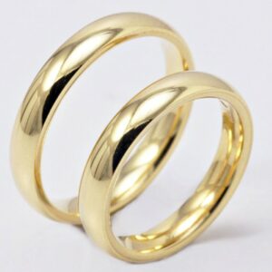 UNOAERRE COMFORTABLE WEDDING RINGS 3.5 MM