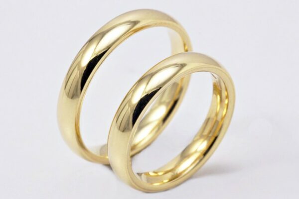 UNOAERRE COMFORTABLE WEDDING RINGS 3.5 MM