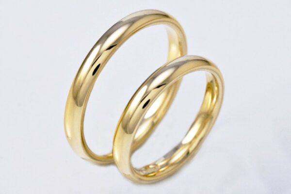 Comfortable Unoaerre wedding rings 3 mm