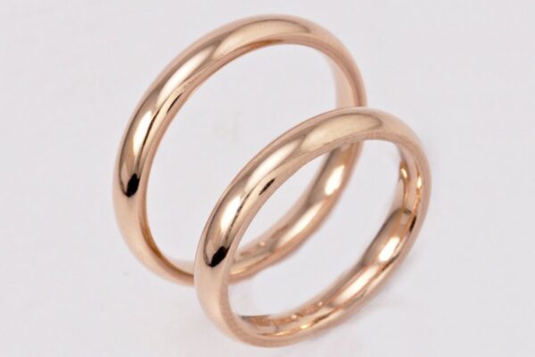 Comfortable wedding rings Unoaerre 3 mm