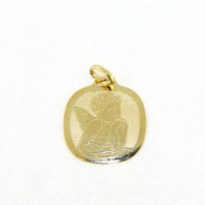 Yellow gold angel weight 1 g.