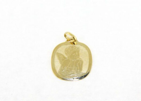 Yellow gold angel weight 1 g.