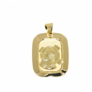 Ges in yellow gold weight 1.40 g.