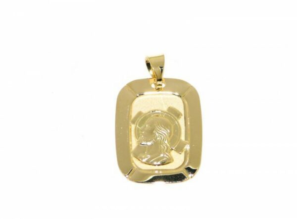 Ges in yellow gold weight 1.40 g.