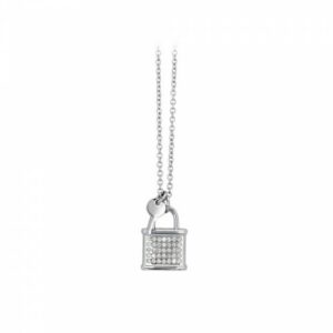 Collana 2Jewels collezione Steel LUCCHETTO