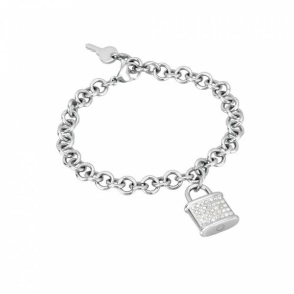 Bracciale 2Jewels collezione Steel LUCCHETTO