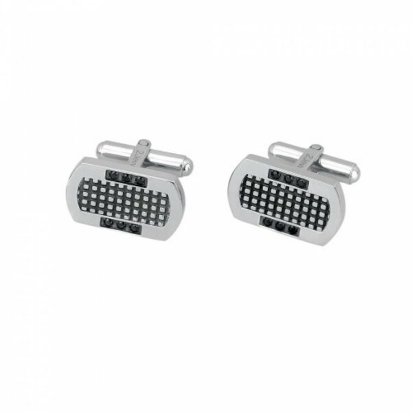 2Jewels cufflinks Steel MANHATTAN collection