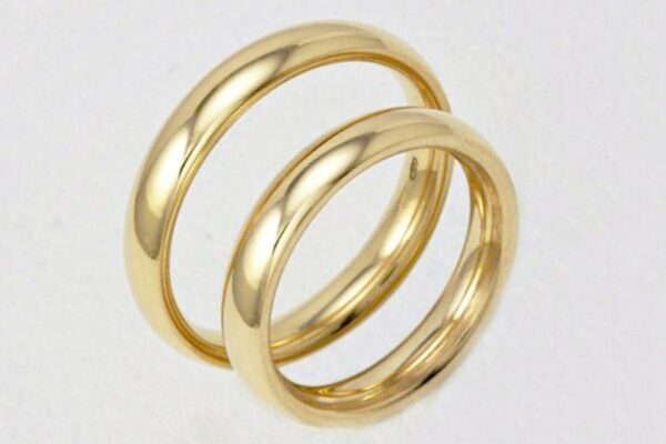 UNOAERRE COMFORTABLE WEDDING RINGS 4 MM