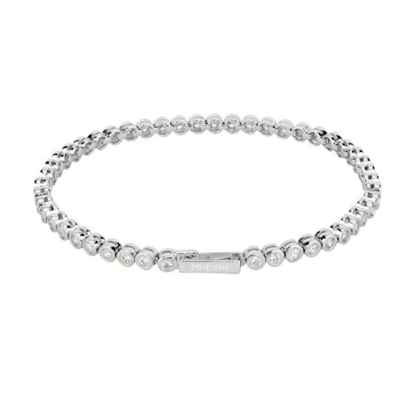 BRACCIALE TENNIS MABINA IN ARGENTO E ZIRCONI