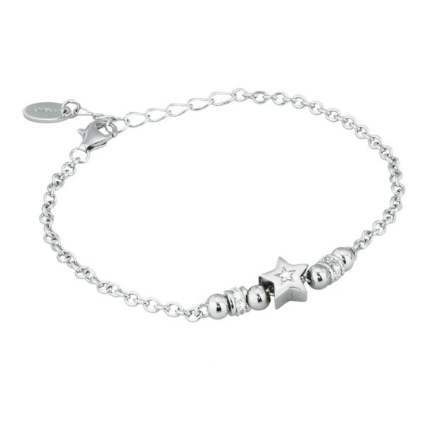 BRACCIALE STELLA MABINA IN ARGENTO E ZIRCONI