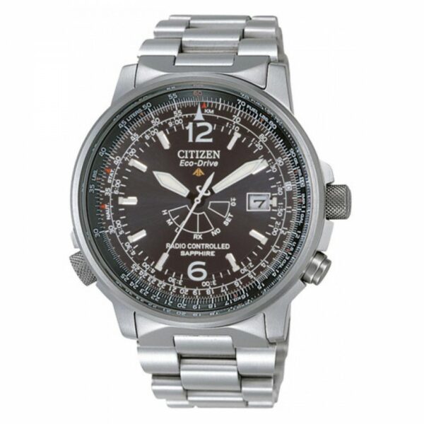 Orologio Citizen Pilot Radiocontrollato Titanio Eco-Drive Uomo AS2031-57E