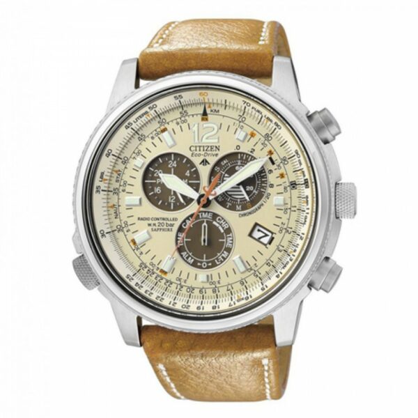 Cronografo Citizen Pilot Radiocontrollato Eco-Drive Uomo AS4020-44B