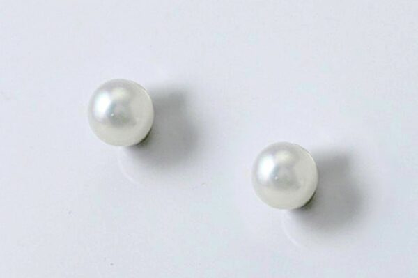 Orecchini perle coltivate akoya giapponesi 5 mm