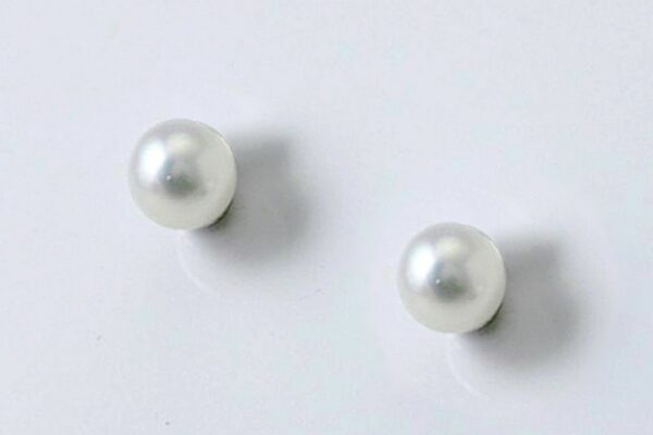 Orecchini perle coltivate akoya giapponesi 5.5 mm