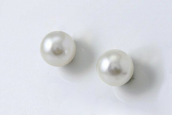 Orecchini perle coltivate akoya giapponesi 8 mm