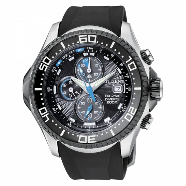 Cronografo Citizen Aqualand Subacqueo Eco-Drive Uomo BJ2111-08E