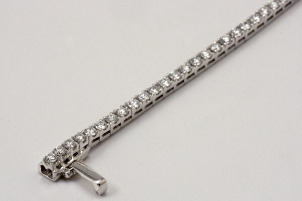 BRACCIALE TENNIS DIAMANTI TAGLIO BRILLANTE CT. 1.58