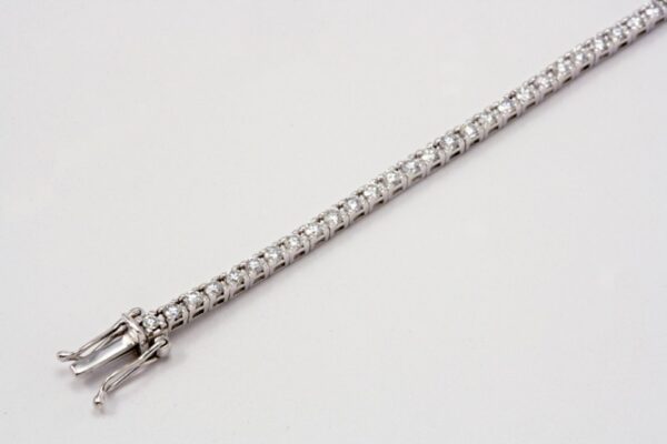 BRACCIALE TENNIS DIAMANTI TAGLIO BRILLANTE CT. 1.79