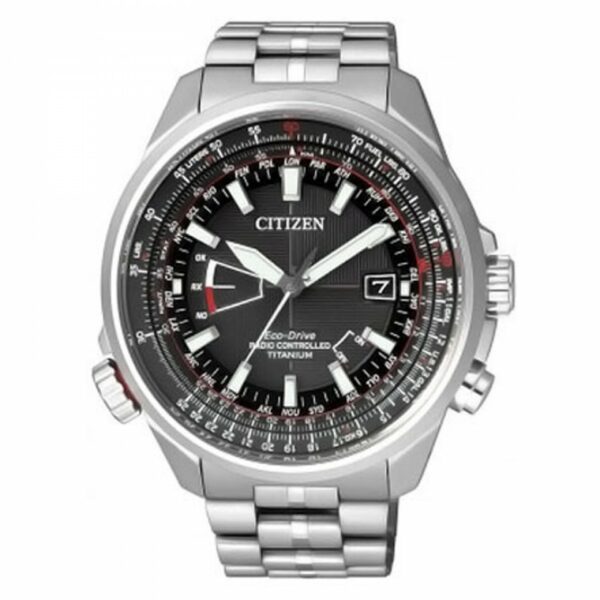 OROLOGIO CITIZEN PILOT RADIOCONTROLLATO TITANIUM ECO-DRIVE UOMO CB0140-58E