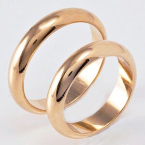 Classic wedding rings 5 grams