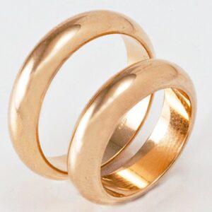 Classic wedding rings 8 grams