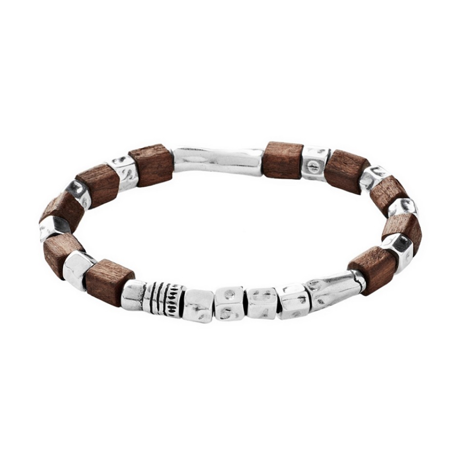 Bracciale Uomo Uno De 50 Wooden Biffi Gioielli