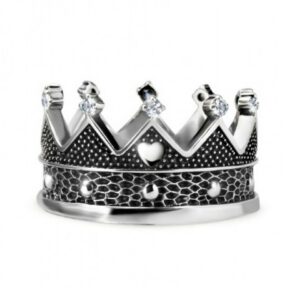 BE MY QUEEN RING BY MARIA CRISTINA STERLING IN SILVER