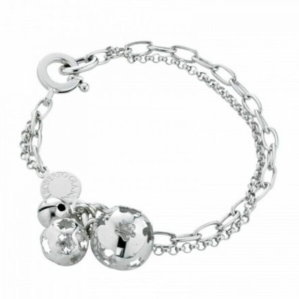 BRACCIALE ROBERTO GIANNOTTI CHIAMA ANGELI IN ARGENTO