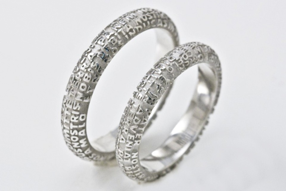 Wedding rings TUUM 18 KT white gold