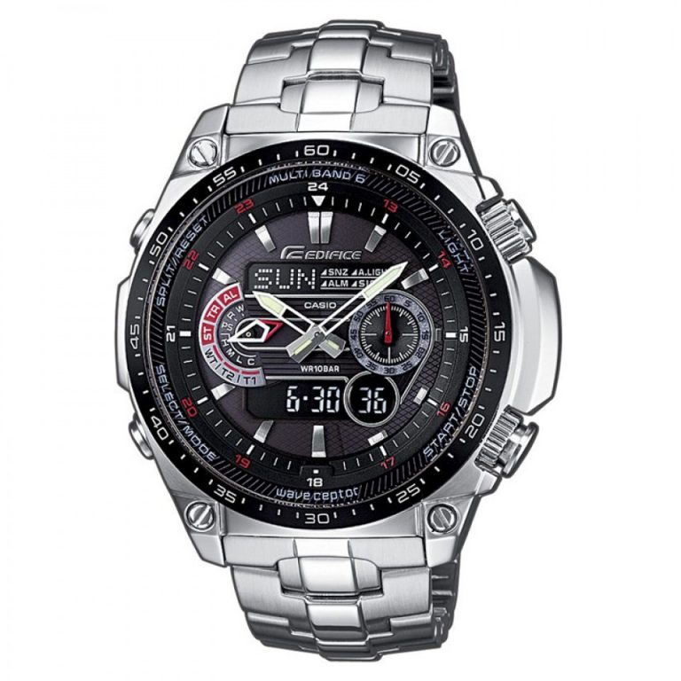 casio titanium radio controlled watch