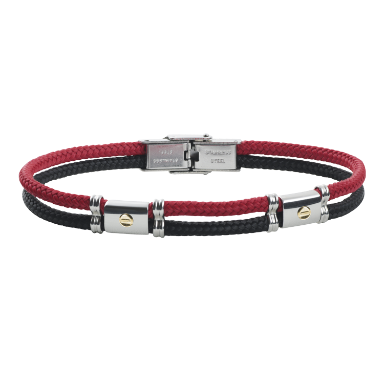 BRACCIALE ROSSOAMANTE UOMO MILAN