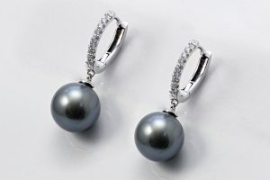 tahitian pearl earrings