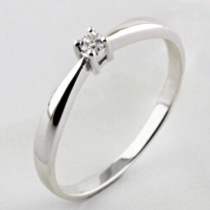 Anello con brillante prezzo on sale