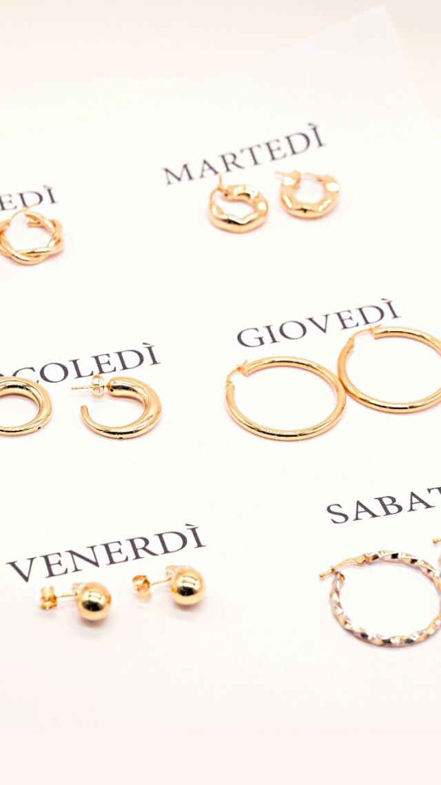Sette giorni, sette cerchi d’oro giallo. 💛
Un tocco di luce, un dettaglio che fa la differenza, sempre.
Per ogni momento, il tuo paio perfetto.

Qual è il tuo preferito oggi? 😍

#orogiallo #orecchini #biffigioielli #biffimilano #latuagioielleriadifiducia #quietluxury